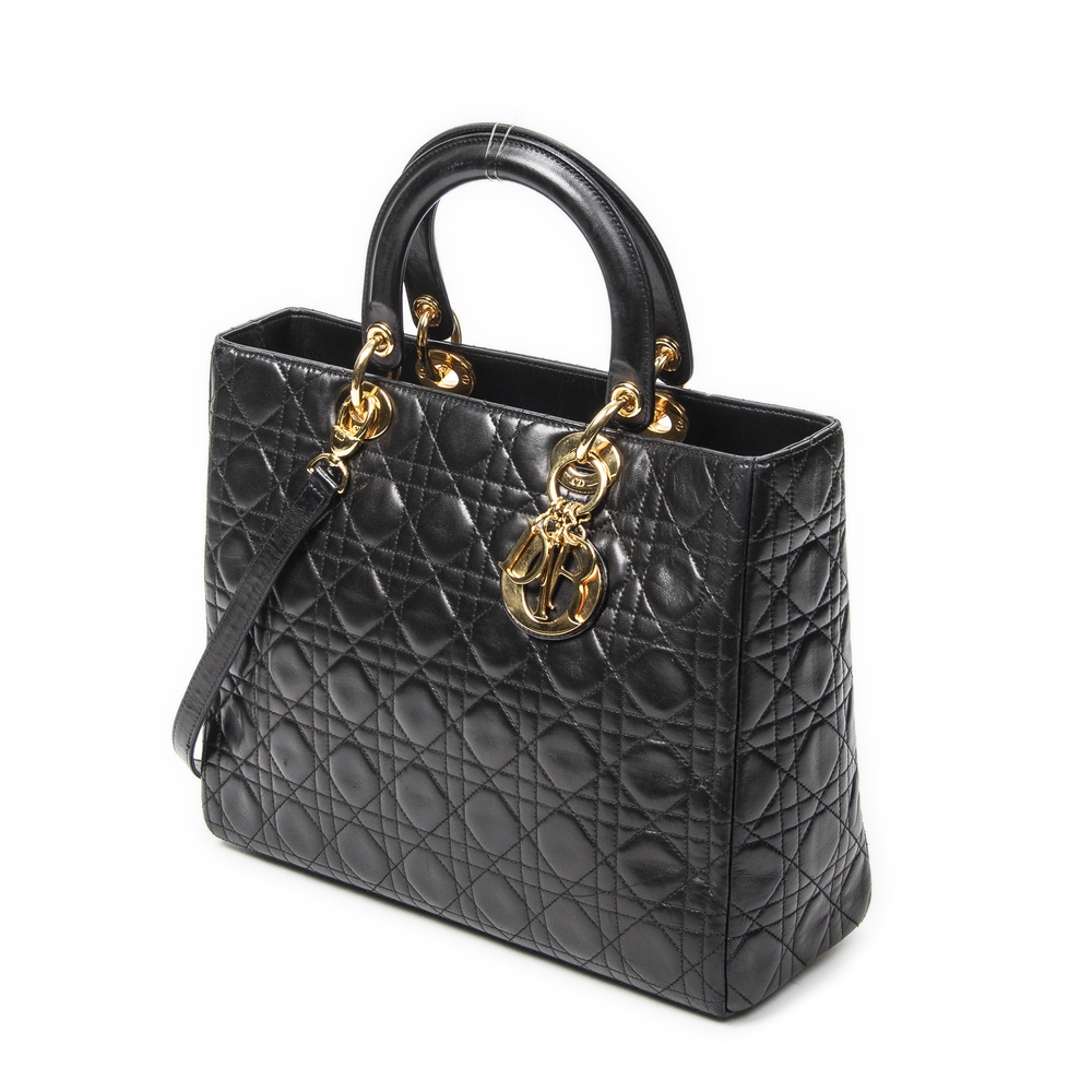 Dior Large Lady Dior Zip - Picture 2 of 11